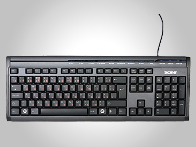 KM03 ACME ACME Multimedia Keyboard KM03 Grey/USB/LT/RU/SLIM/